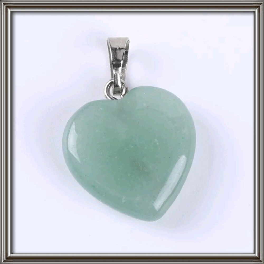 Semiprecious Stone necklace sterling silver chain.